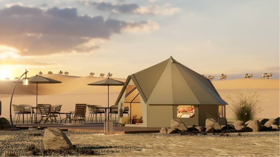 科尔沁右翼前旗露营酒店帐篷厂家